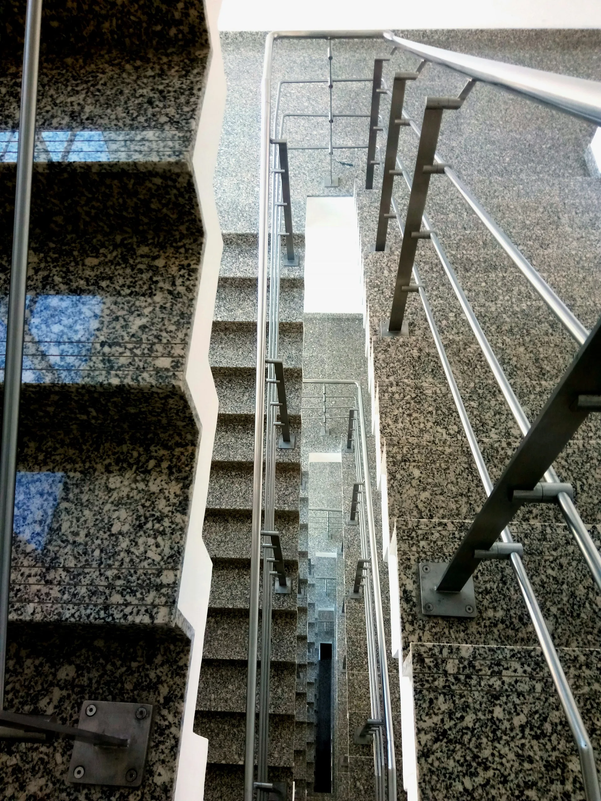 Rampe d'escalier main courante inox brossé ERP